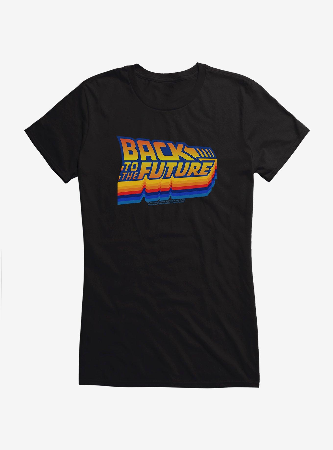Back To The Future Logo Girls T-Shirt, , hi-res
