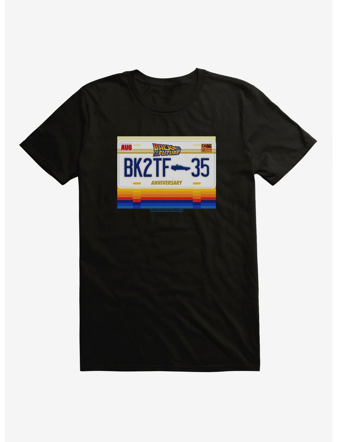 Back To The Future License Plate T-Shirt, , hi-res