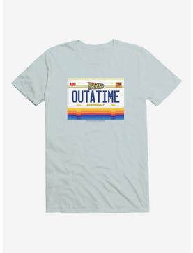 Back To The Future Out A Time License Plate T-Shirt, , hi-res