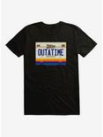 Back To The Future Out A Time License Plate T-Shirt, , hi-res
