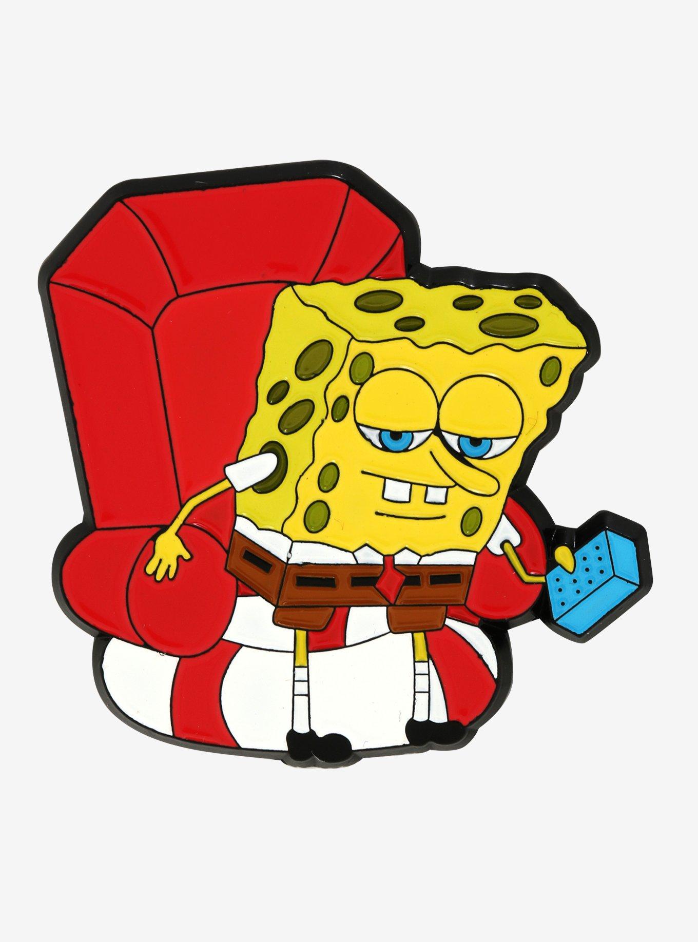 SpongeBob SquarePants Imma Head Out Meme Enamel Pin BoxLunch
