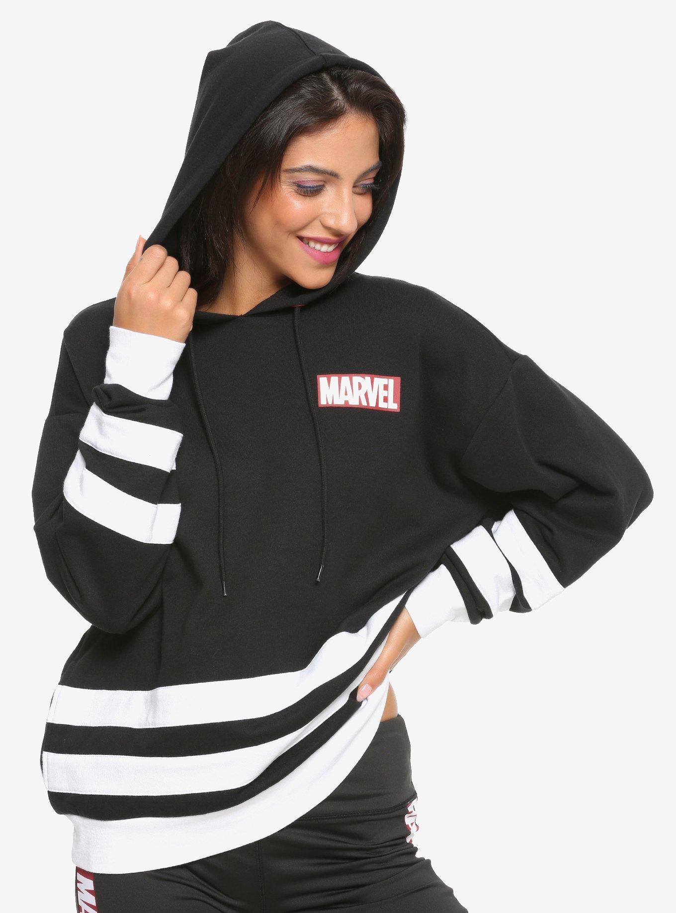 Our Universe Marvel Logo Hoodie, MULTI, hi-res