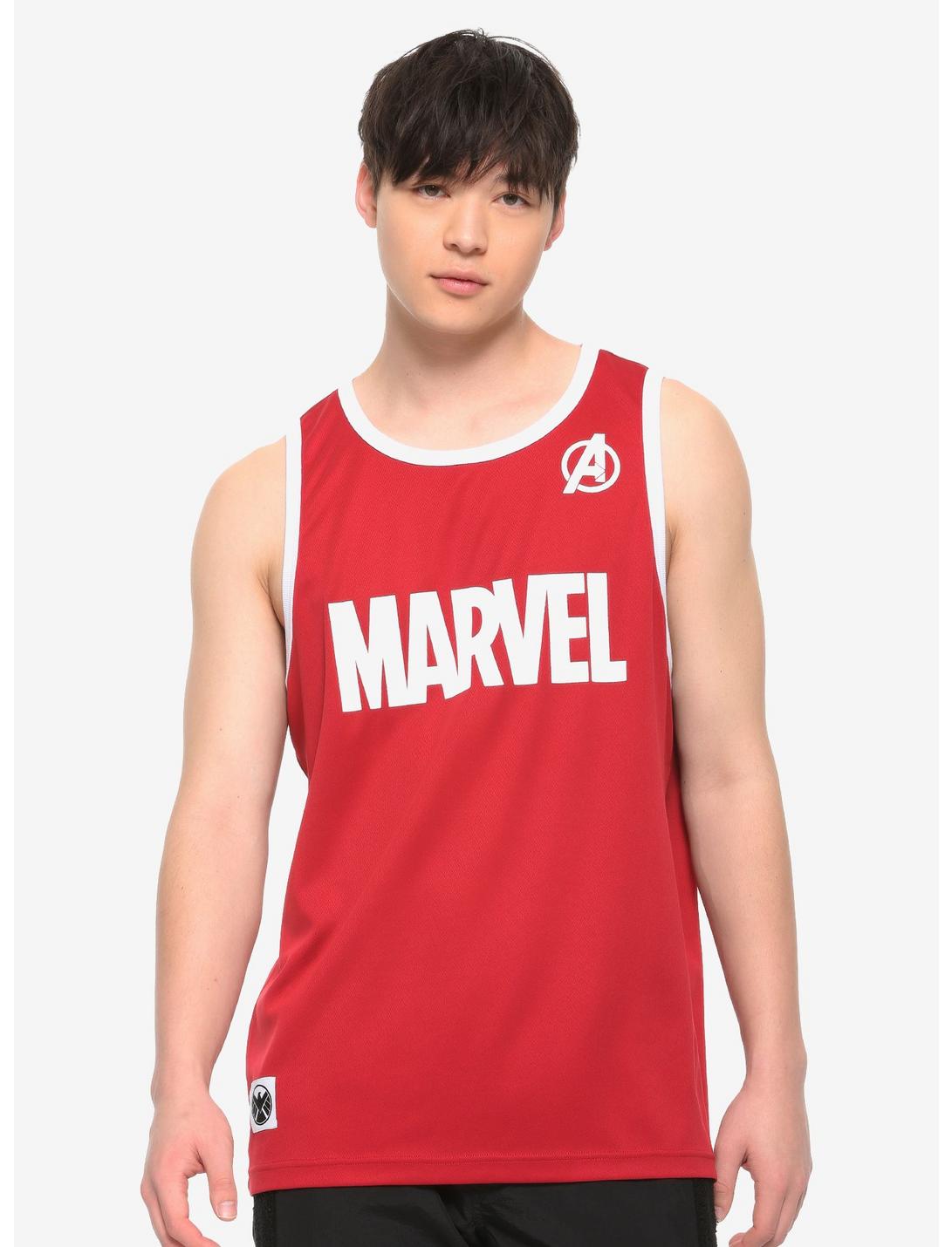 Our Universe Marvel Avengers Jersey Tank Top, MULTI, hi-res