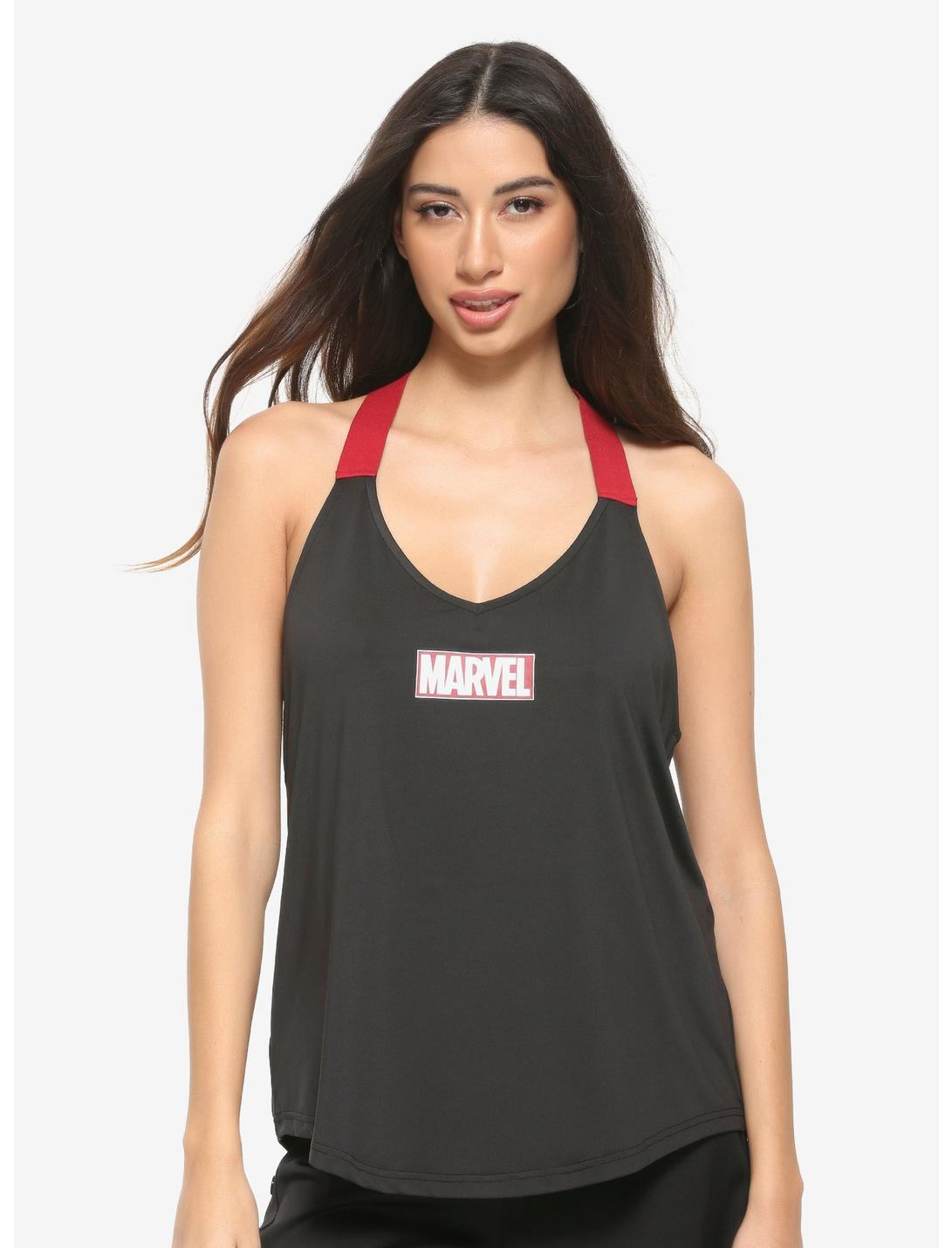 Our Universe Marvel Logo Active Tank Top, MULTI, hi-res