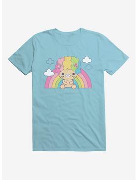 Afro Cat Pastel Rainbow T-Shirt, , hi-res