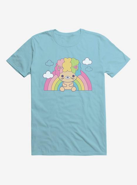 Afro Cat Pastel Rainbow T-Shirt | Hot Topic