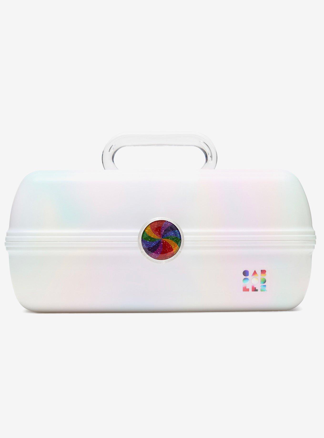 Caboodle On-The-Go Girl Retro Case White Opal, , hi-res