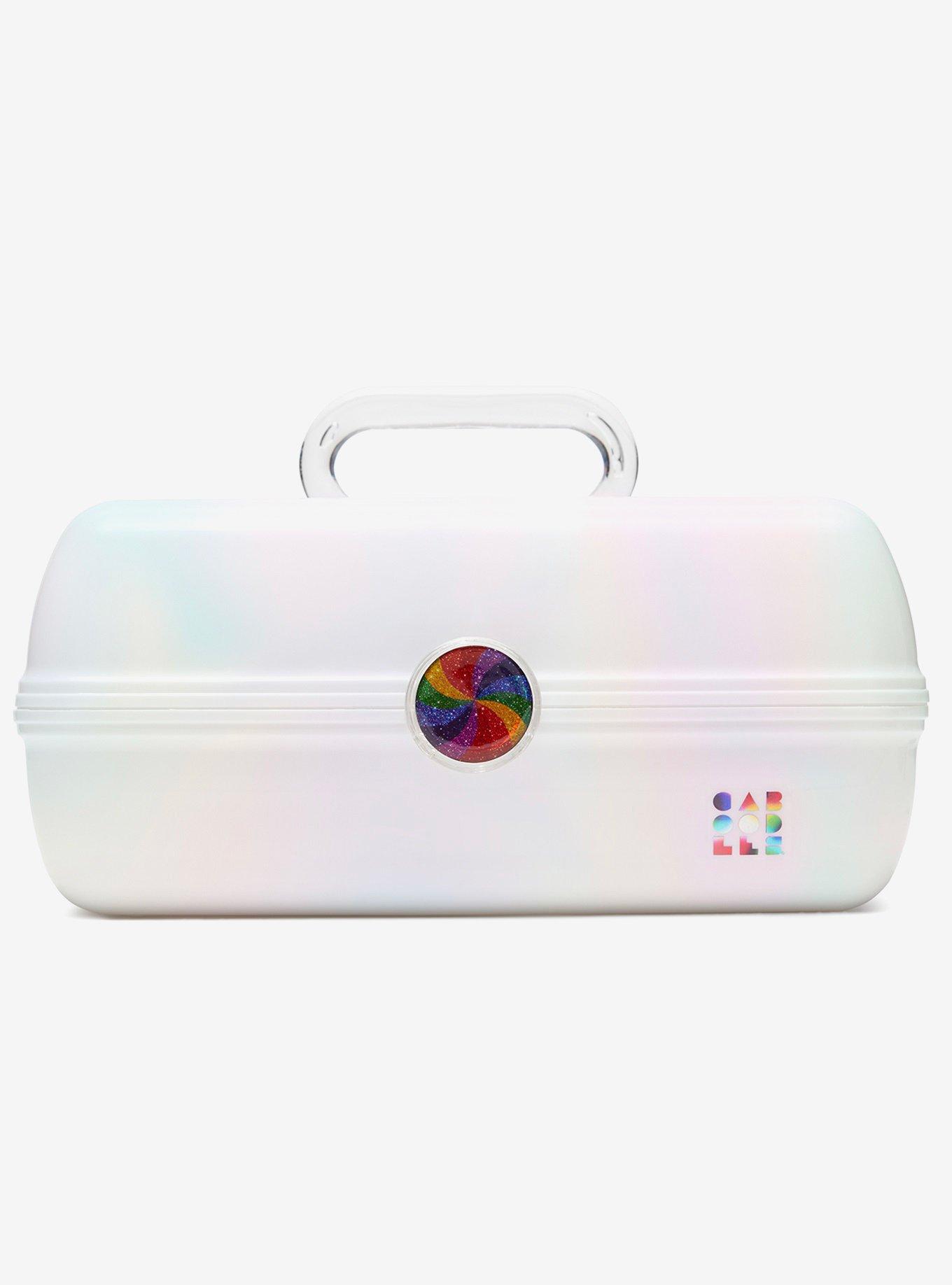 Caboodle On-The-Go Girl Retro Case White Opal