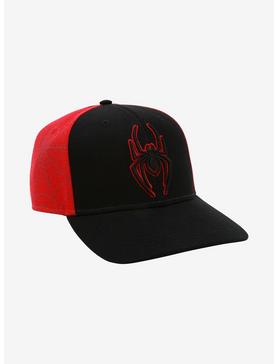 Marvel Spider-Man Black & Red Logo Snapback Hat, , hi-res
