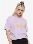 Prince Pastel Logo Girls T-Shirt, PURPLE, hi-res