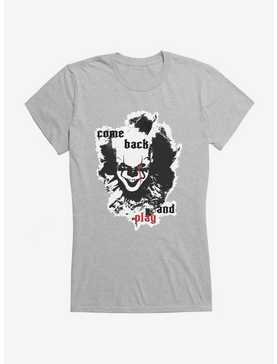 IT Chapter Two Come Back And Play Cutout Girls T-Shirt, , hi-res