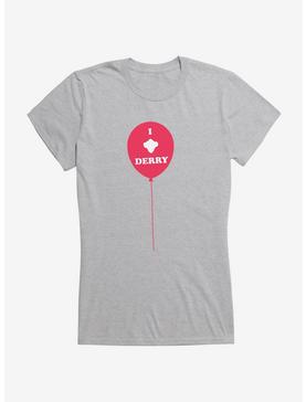 IT Chapter Two I Pennywise Derry Balloon Girls T-Shirt, HEATHER, hi-res