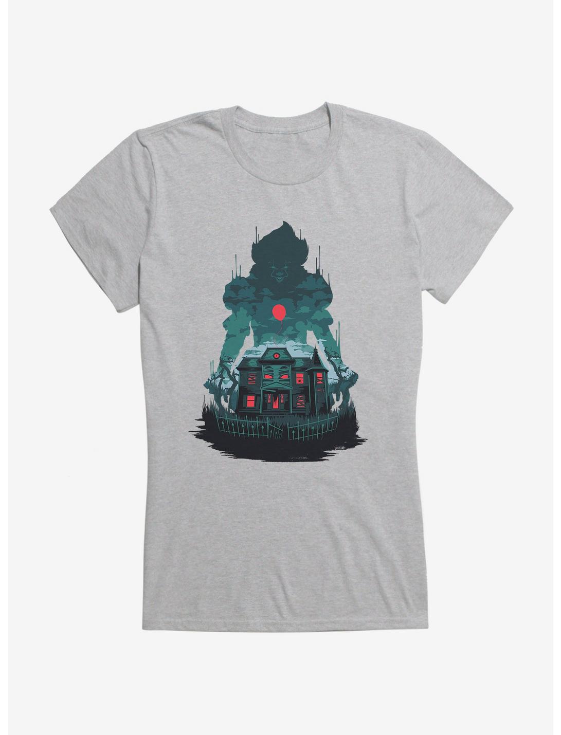 IT Chapter Two Haunted House Girls T-Shirt, HEATHER, hi-res