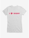 IT Chapter Two I Pennywise Derry Red Script Girls T-Shirt, , hi-res