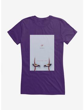 IT Chapter Two It Ends Eyes Poster Girls T-Shirt, PURPLE, hi-res