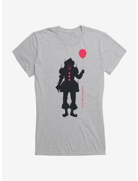IT Chapter Two Pennywise With Balloon Girls T-Shirt, HEATHER, hi-res