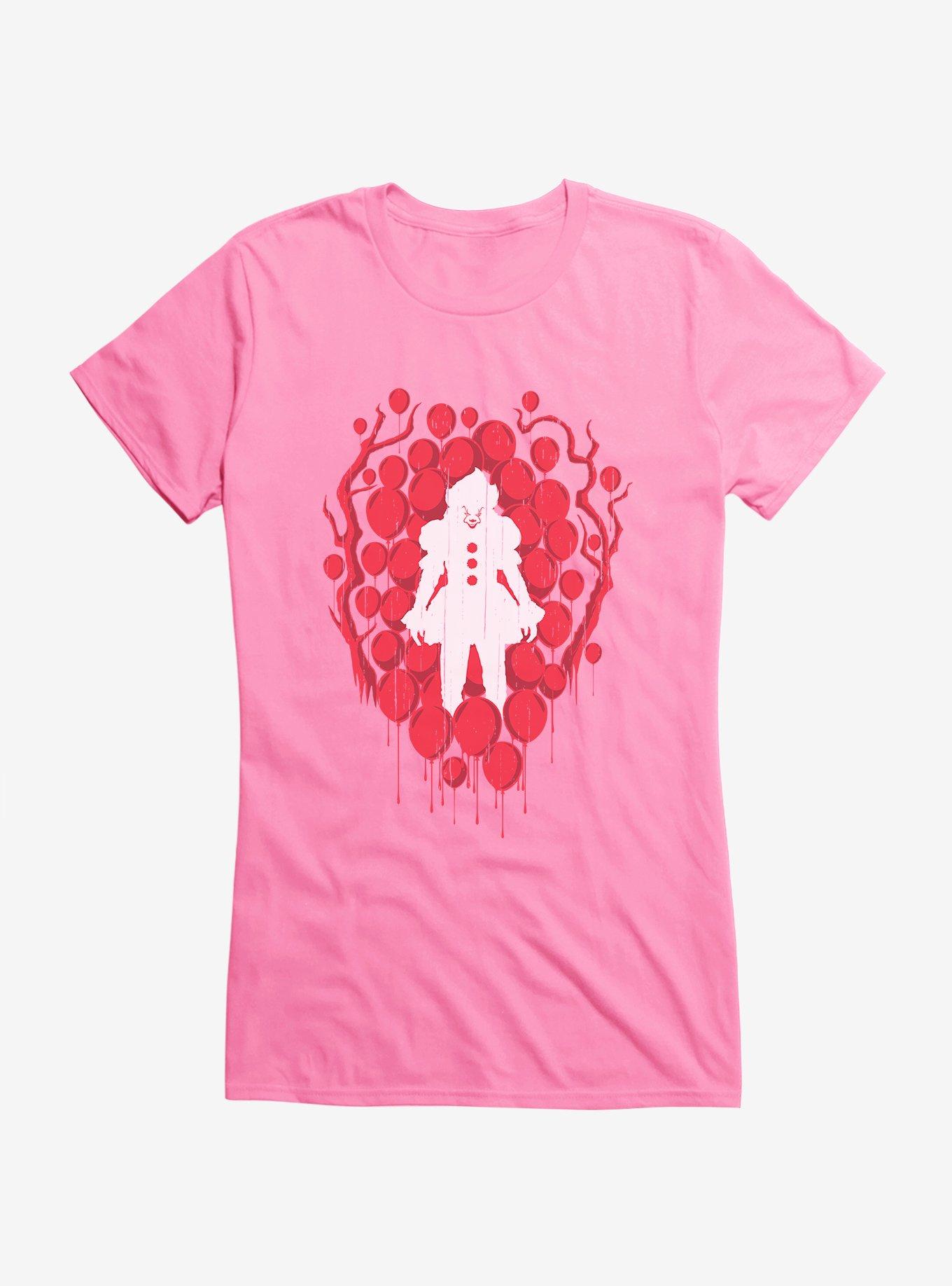 IT Chapter Two Pennywise Deadly Balloons Girls T-Shirt, CHARITY PINK, hi-res