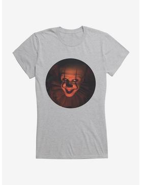 IT Chapter Two Pennywise Grin Circle Girls T-Shirt, HEATHER, hi-res