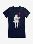 IT Chapter Two Pennywise With Balloon Girls T-Shirt, NAVY, hi-res