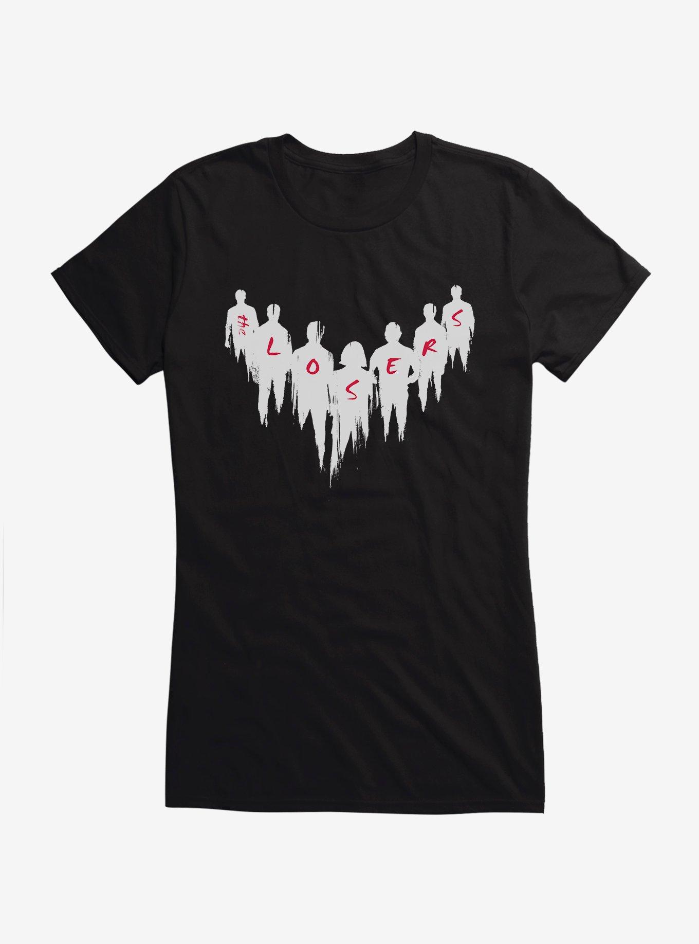 IT Chapter Two The Losers Group Girls T-Shirt, BLACK, hi-res
