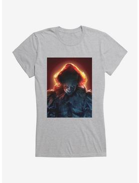 IT Chapter Two Pennywise Orange Glow Girls T-Shirt, HEATHER, hi-res