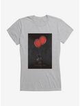 IT Chapter Two Red Balloons Poster Girls T-Shirt, HEATHER, hi-res