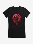 IT Chapter Two Time To Float Balloon Girls T-Shirt, BLACK, hi-res