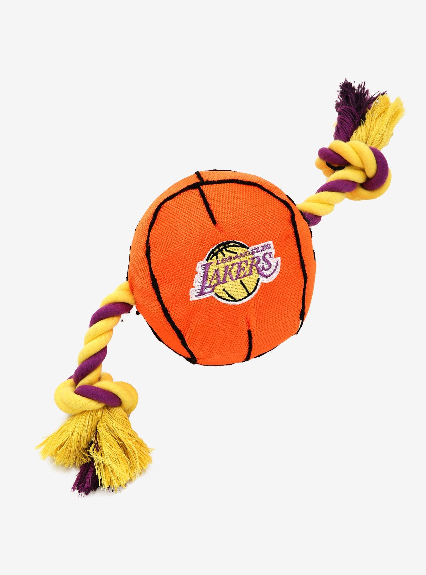 NBA Lakers Basketball Dog Toy BoxLunch