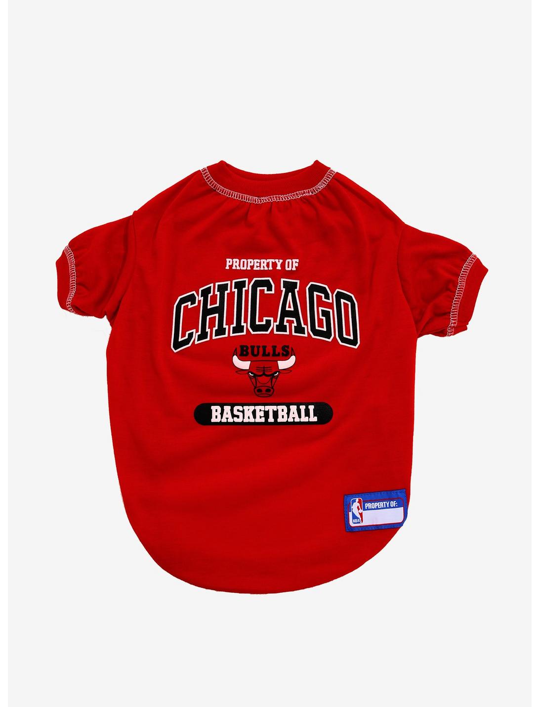 NBA Chicago Bulls Pet T-Shirt, MULTI, hi-res