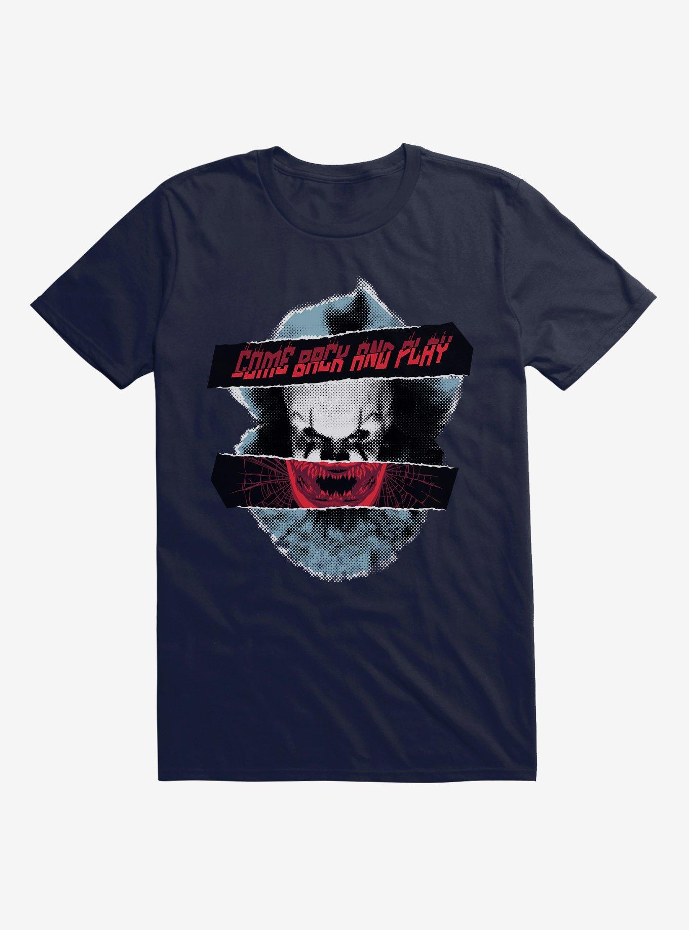 IT Chapter Two Come Back And Play T-Shirt, NAVY, hi-res