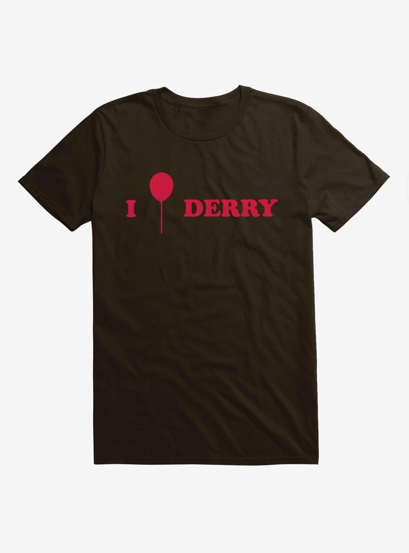 IT Chapter Two I Balloon Derry Red Script T-Shirt, , hi-res