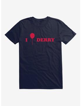 IT Chapter Two I Balloon Derry Red Script T-Shirt, NAVY, hi-res