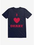 IT Chapter Two I Heart Derry Script Stack T-Shirt, , hi-res