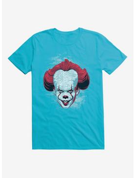 IT Chapter Two Pennywise Come Home Script T-Shirt, CARRIBEAN BLUE, hi-res