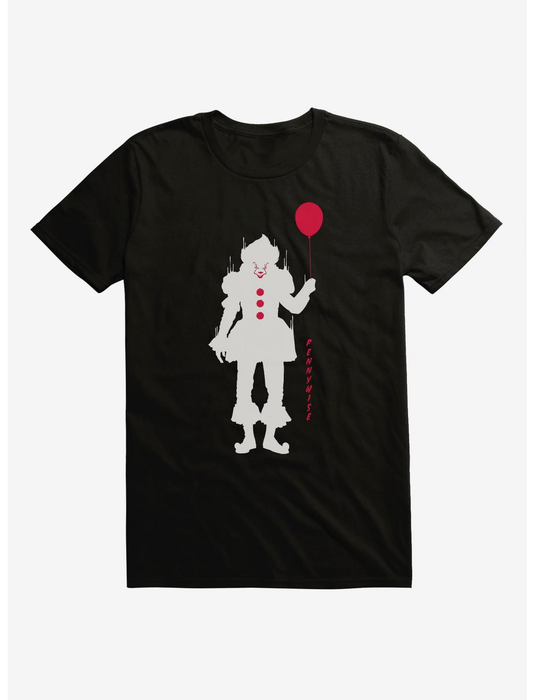 IT Chapter Two Pennywise With Balloon T-Shirt, BLACK, hi-res