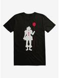 IT Chapter Two Pennywise With Balloon T-Shirt, BLACK, hi-res