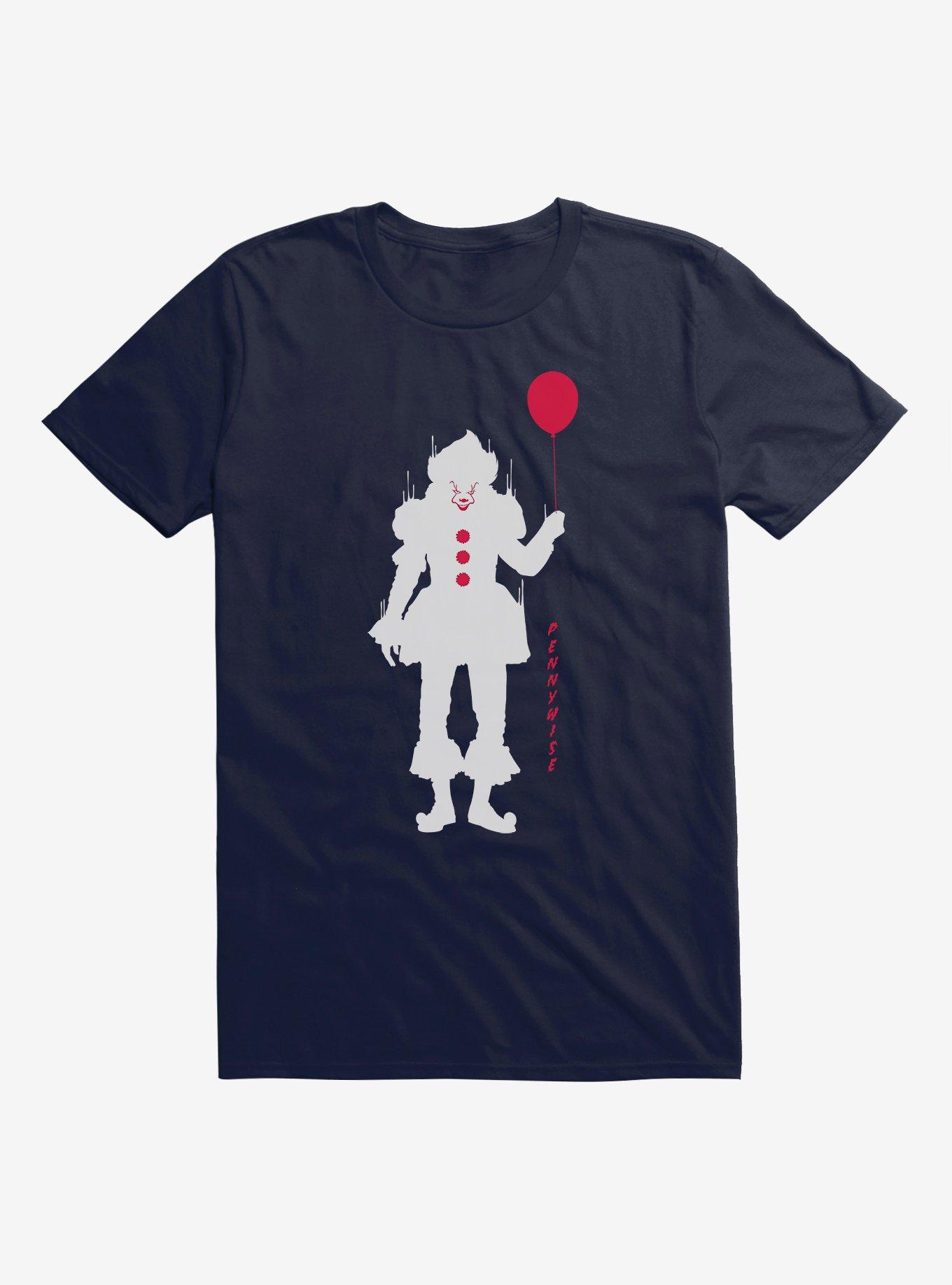 IT Chapter Two Pennywise With Balloon T-Shirt, NAVY, hi-res