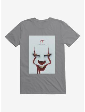 IT Chapter Two Pennywise Grin Poster T-Shirt, STORM GREY, hi-res