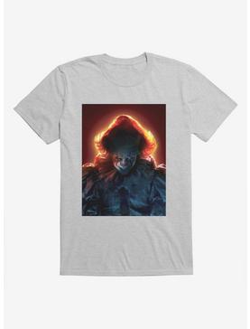 IT Chapter Two Pennywise Orange Glow T-Shirt, HEATHER GREY, hi-res