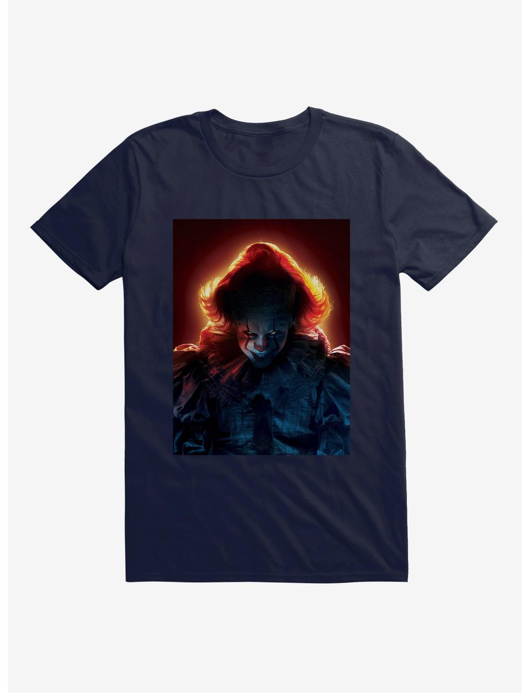 IT Chapter Two Pennywise Orange Glow T-Shirt, NAVY, hi-res