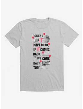 IT Chapter Two We Come Back Too Quote T-Shirt, HEATHER GREY, hi-res