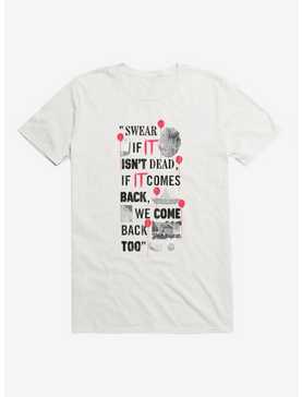 IT Chapter Two We Come Back Too Quote T-Shirt, WHITE, hi-res