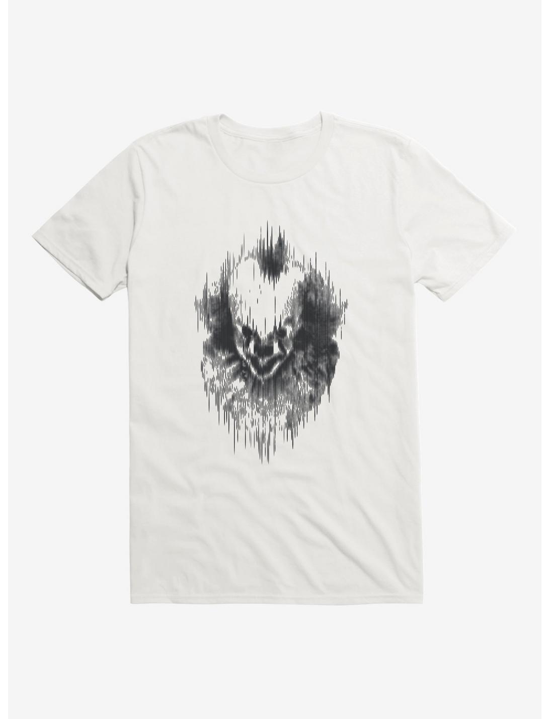 IT Chapter Two Pennywise Static Outline T-Shirt, WHITE, hi-res