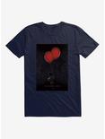 IT Chapter Two Red Balloons Poster T-Shirt, NAVY, hi-res