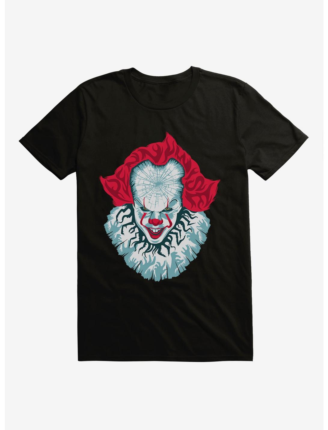IT Chapter Two Vibrant Pennywise Script Art T-Shirt, BLACK, hi-res