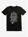 HT Creators: Brian Reedy Skull Devil Wheel T-Shirt, BLACK, hi-res