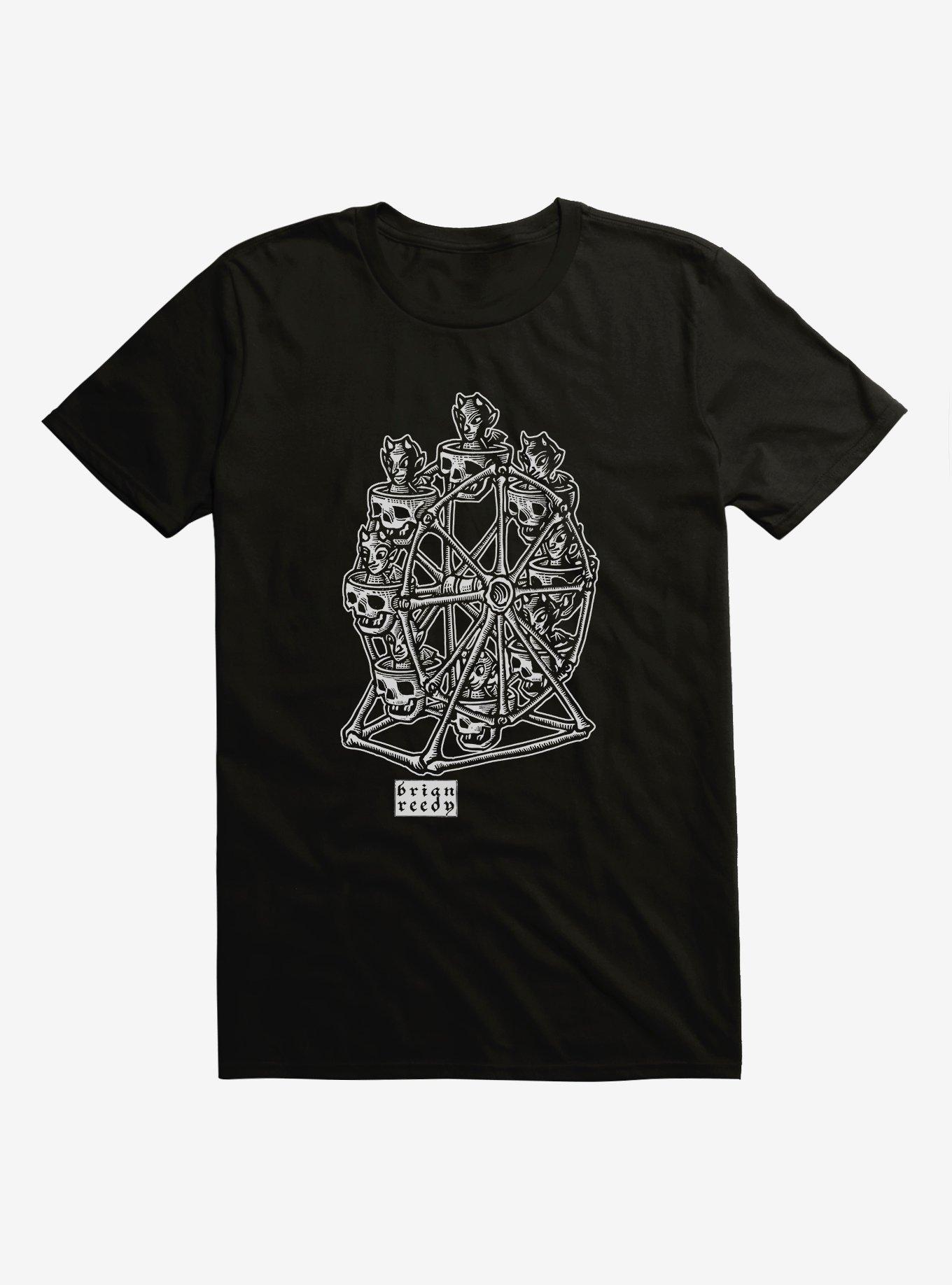 HT Creators: Brian Reedy Skull Devil Wheel T-Shirt | Hot Topic