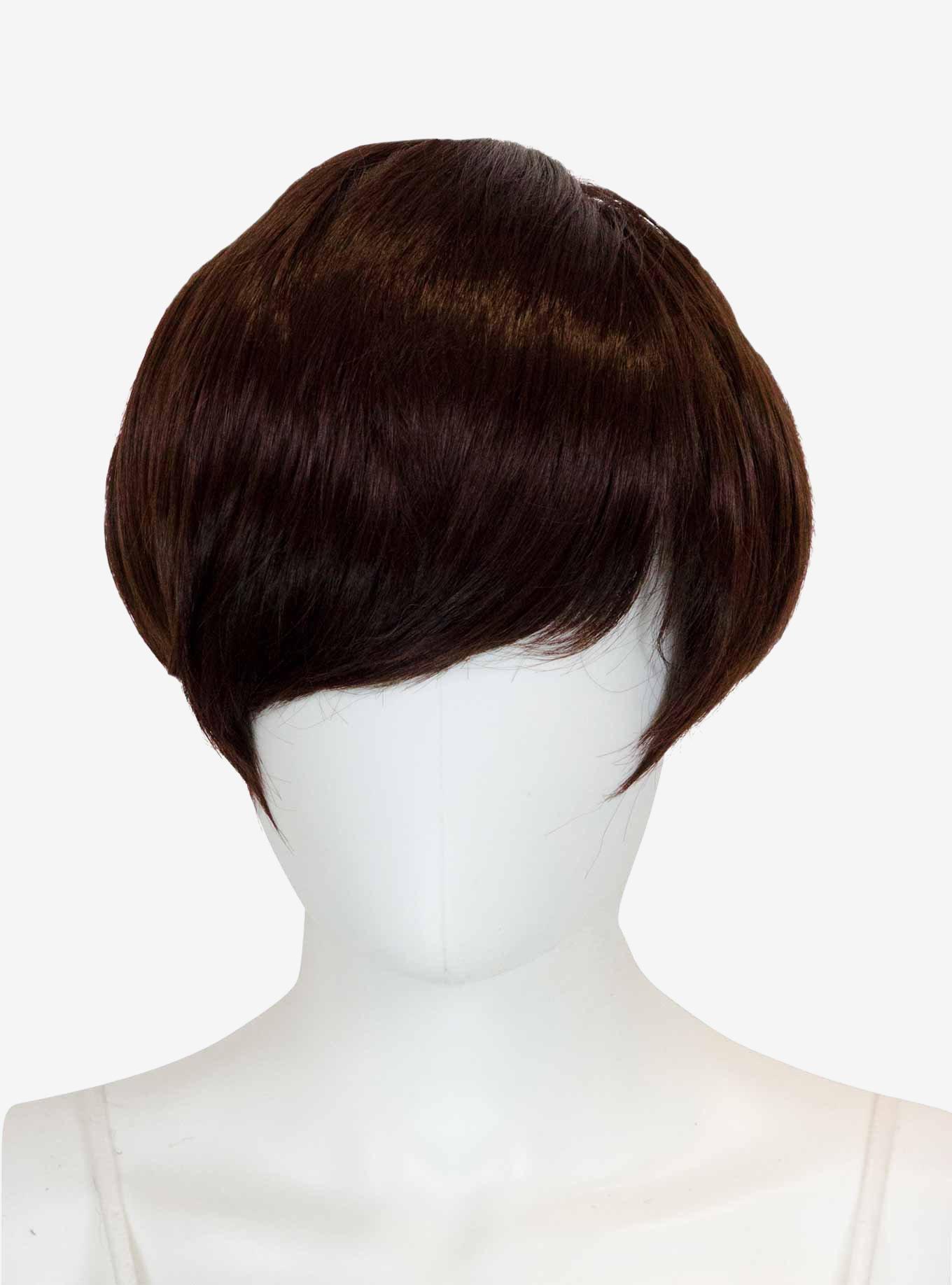 Hot Topic Epic Cosplay Nike Dark Brown Short Undercut Wig Pueblo