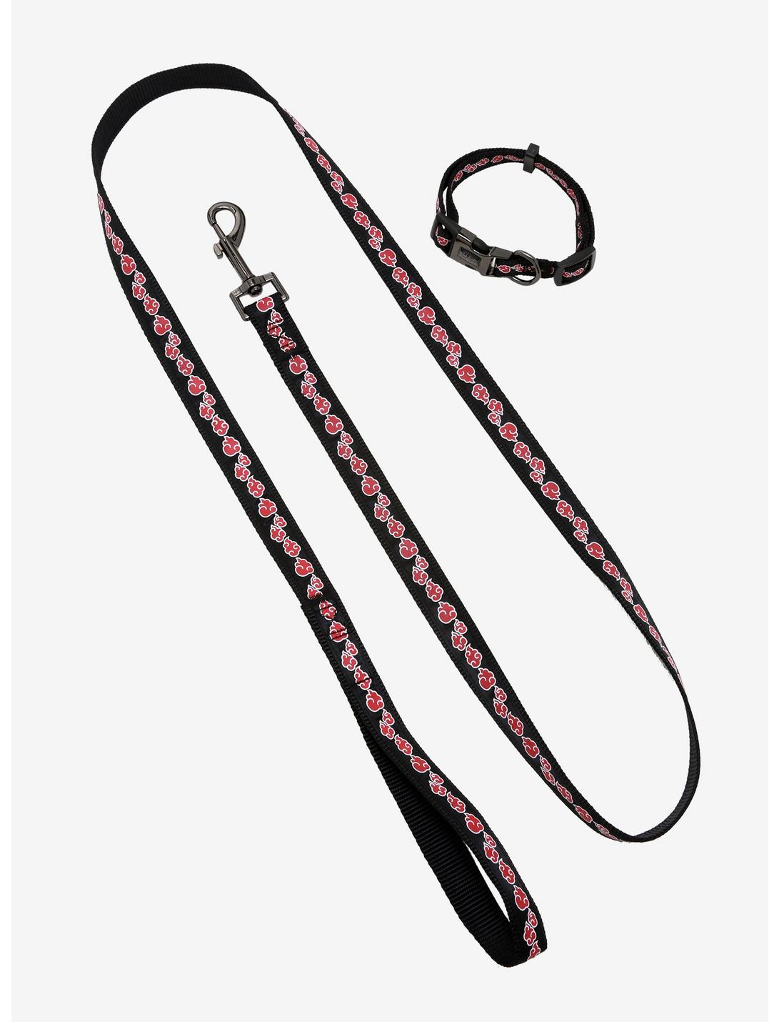 Naruto Shippuden Akatsuki Dog Collar & Leash Set, MULTI, hi-res