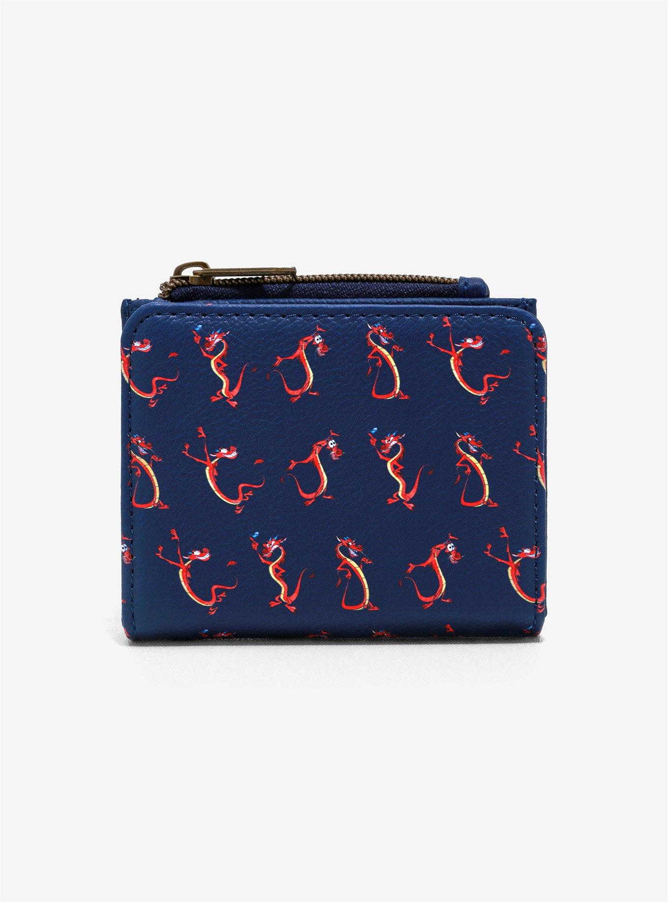 Loungefly Disney Mulan Mushu Bi Fold Wallet